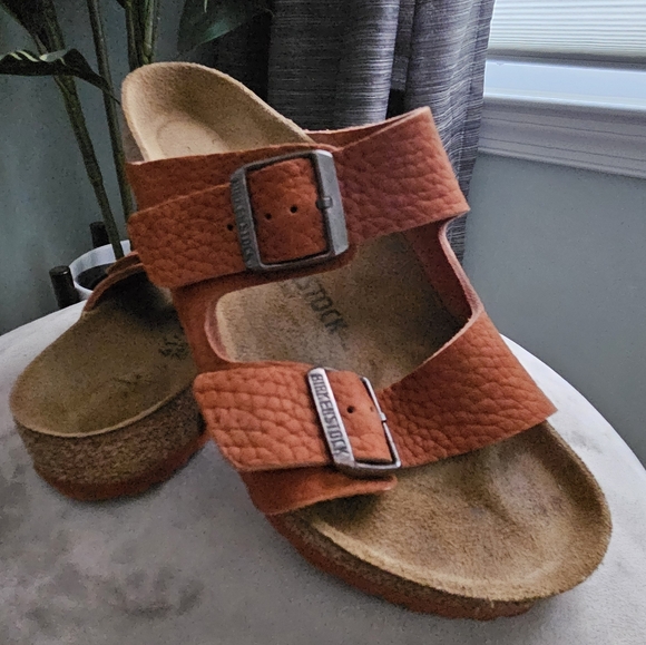 Birkenstock Burnt Clay Arizona sandals - Picture 2 of 10